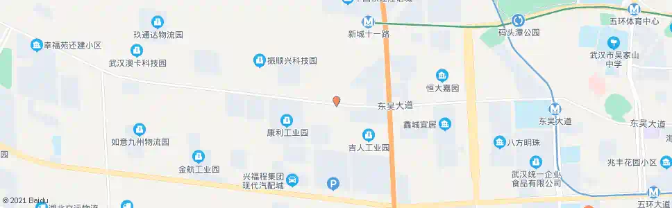 武汉东吴大道新城十三路_公交站地图_武汉公交_妙搜公交查询2025