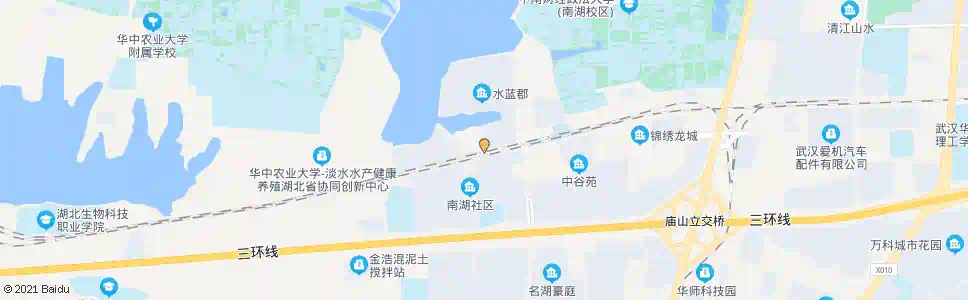 武汉水蓝郡_公交站地图_武汉公交_妙搜公交查询2025