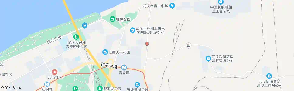 武汉工人村路21号公路_公交站地图_武汉公交_妙搜公交查询2025