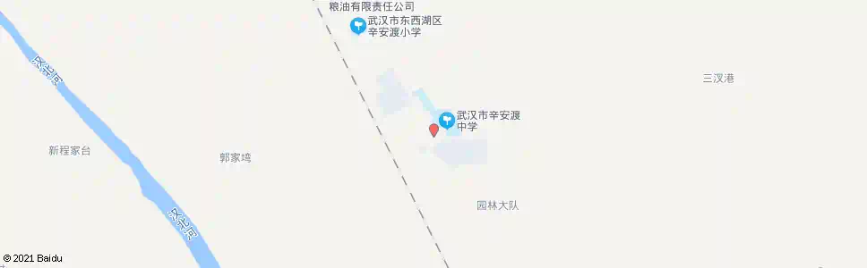 武汉辛安渡场部_公交站地图_武汉公交_妙搜公交查询2025