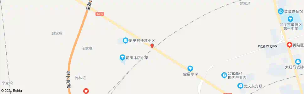 武汉黄孝公路冯家院_公交站地图_武汉公交_妙搜公交查询2025