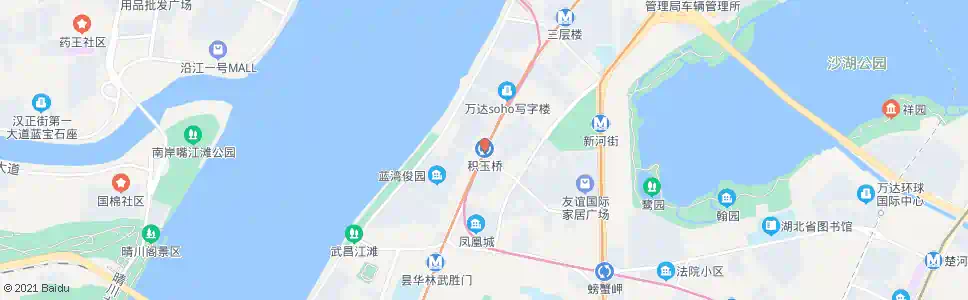 武汉积玉桥站_公交站地图_武汉公交_妙搜公交查询2025
