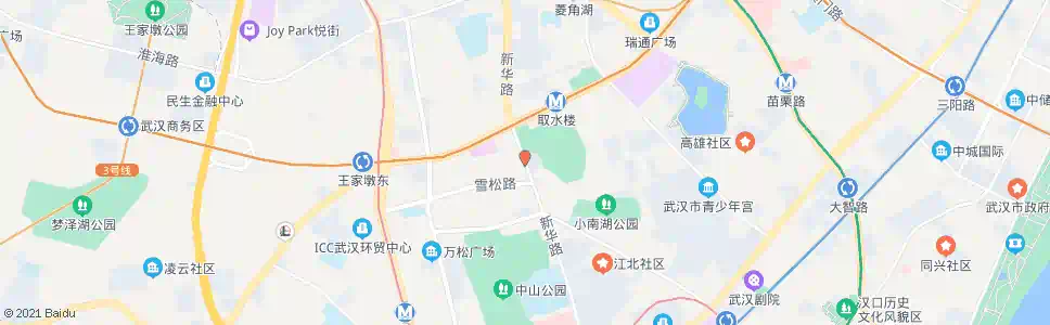 武汉新华路取水楼_公交站地图_武汉公交_妙搜公交查询2025