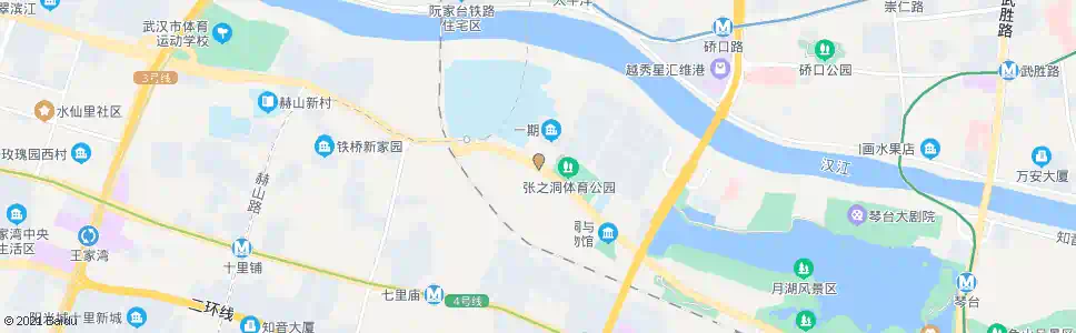 武汉琴台大道中央公园_公交站地图_武汉公交_妙搜公交查询2025