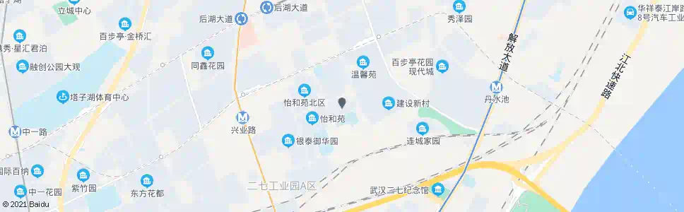 武汉兴业路怡康苑_公交站地图_武汉公交_妙搜公交查询2025