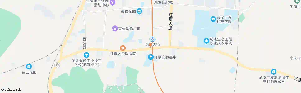 武汉文华路郭岭一里_公交站地图_武汉公交_妙搜公交查询2025