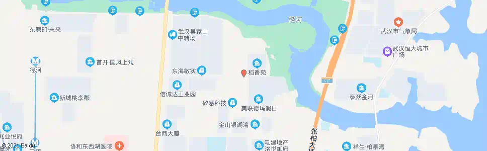 武汉金北二路黄狮海东路_公交站地图_武汉公交_妙搜公交查询2025