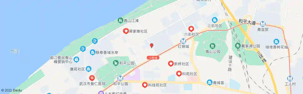 武汉建设六路红钢三街_公交站地图_武汉公交_妙搜公交查询2025