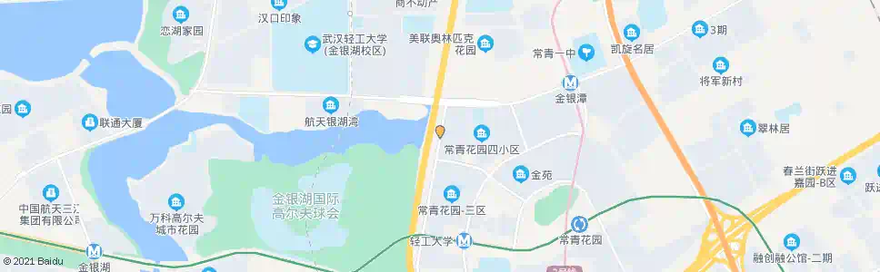 武汉常青北路花园四小区_公交站地图_武汉公交_妙搜公交查询2025
