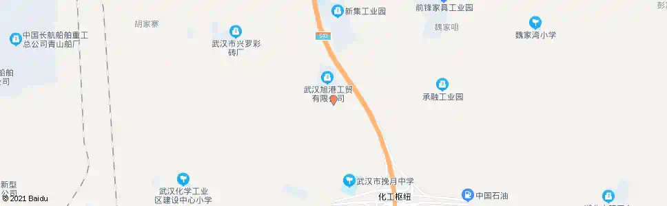 武汉化工大道新集村_公交站地图_武汉公交_妙搜公交查询2025