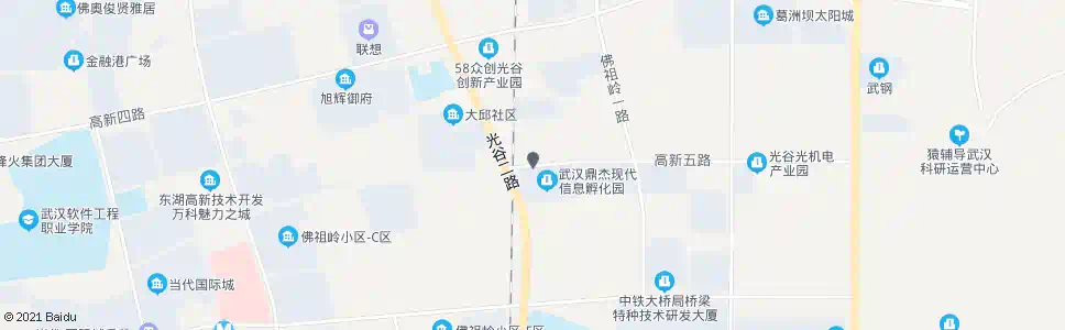 武汉高新五路光谷二路_公交站地图_武汉公交_妙搜公交查询2025