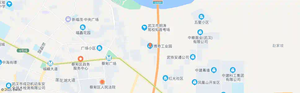 武汉博奇路博奇工业园_公交站地图_武汉公交_妙搜公交查询2025