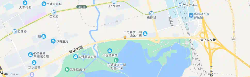 武汉欢乐大道和平村_公交站地图_武汉公交_妙搜公交查询2025