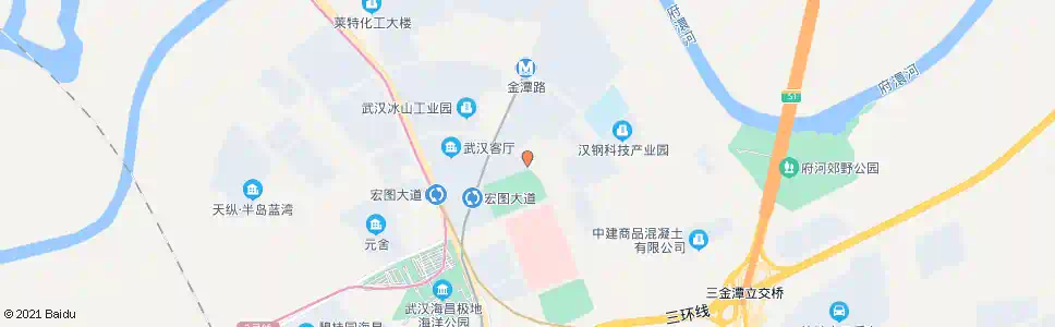 武汉银潭路德利彩印_公交站地图_武汉公交_妙搜公交查询2025