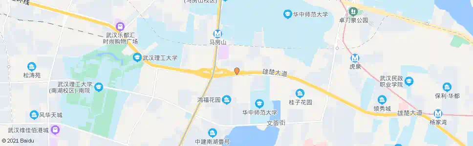 武汉雄楚大道brt珞狮路站_公交站地图_武汉公交_妙搜公交查询2025