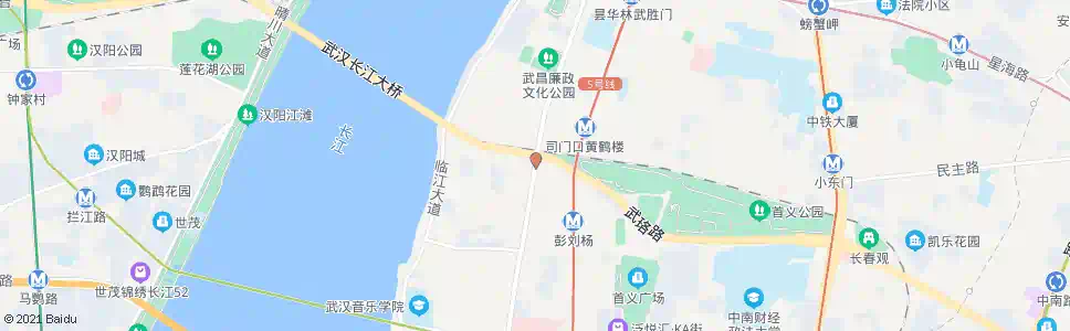 武汉解放路后长街_公交站地图_武汉公交_妙搜公交查询2025
