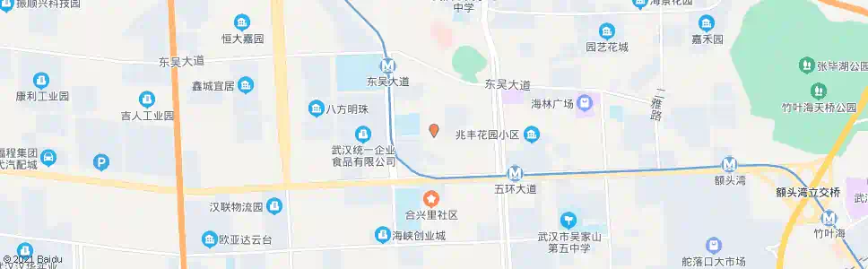 武汉田园街六顺路_公交站地图_武汉公交_妙搜公交查询2025