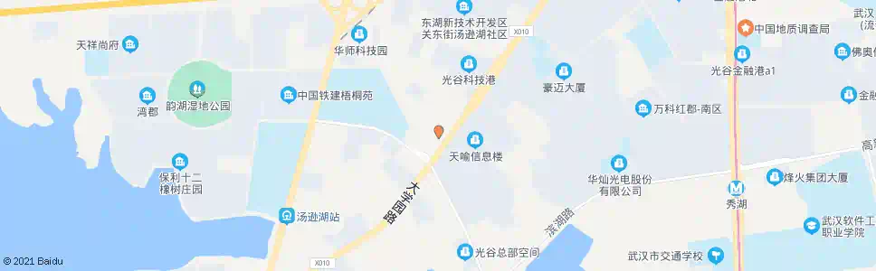 武汉创业大道天普_公交站地图_武汉公交_妙搜公交查询2025