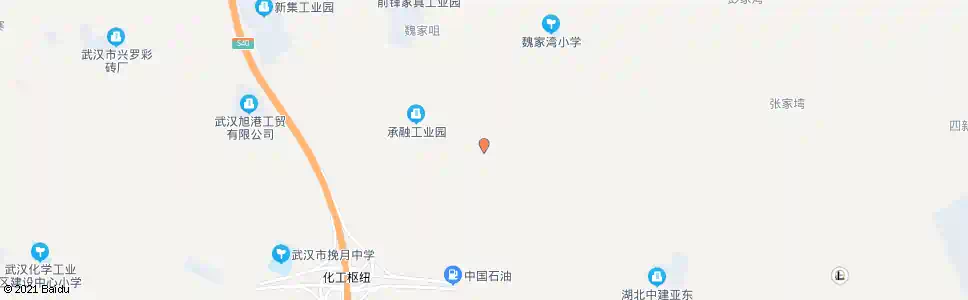 武汉化工大道新村村_公交站地图_武汉公交_妙搜公交查询2025