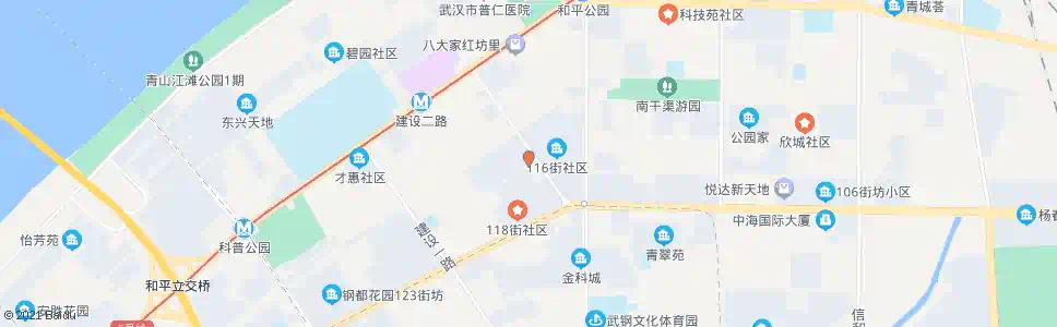 武汉辽宁街117街_公交站地图_武汉公交_妙搜公交查询2025