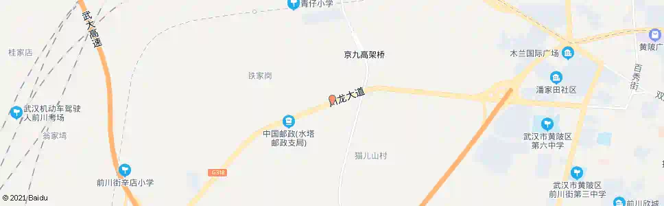 武汉西寺大道天灯岗_公交站地图_武汉公交_妙搜公交查询2025