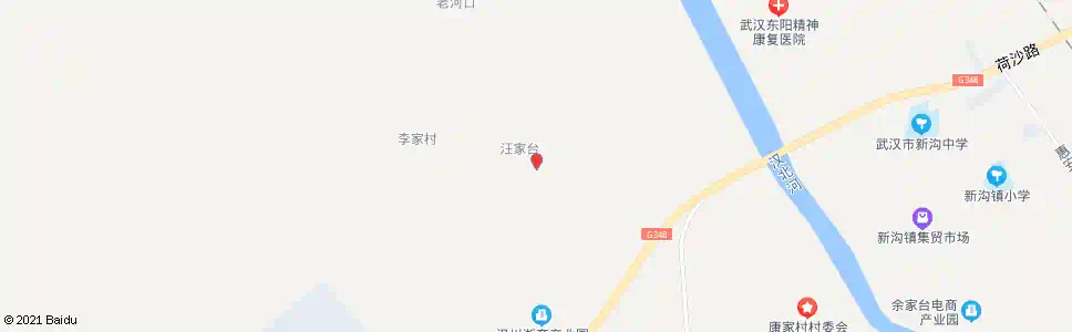 武汉涢口大队孙家台村_公交站地图_武汉公交_妙搜公交查询2025