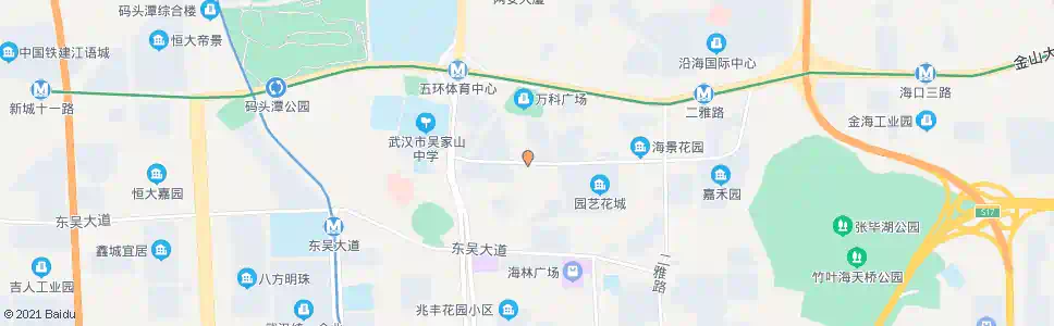 武汉吴中街三小_公交站地图_武汉公交_妙搜公交查询2025