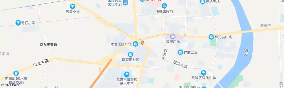 武汉双凤大道邮电大楼_公交站地图_武汉公交_妙搜公交查询2025