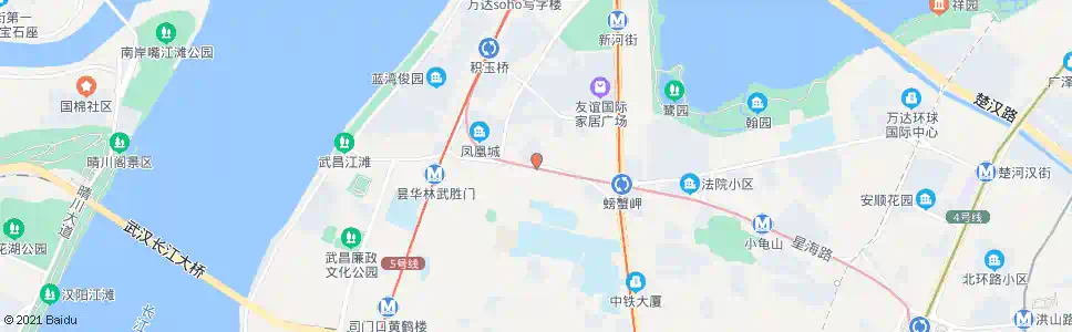 武汉中山路凤凰山_公交站地图_武汉公交_妙搜公交查询2025