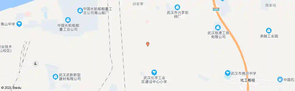 武汉焦沙公路化工大道_公交站地图_武汉公交_妙搜公交查询2025