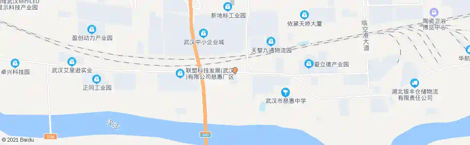 武汉惠安大道九通路西_公交站地图_武汉公交_妙搜公交查询2025
