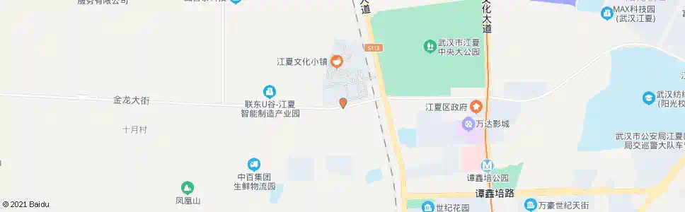 武汉金龙大街大桥二队_公交站地图_武汉公交_妙搜公交查询2025
