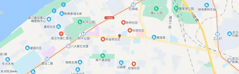 武汉冶金大道工业二路_公交站地图_武汉公交_妙搜公交查询2025