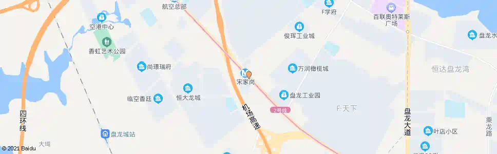 武汉巨龙大道宋家岗_公交站地图_武汉公交_妙搜公交查询2025