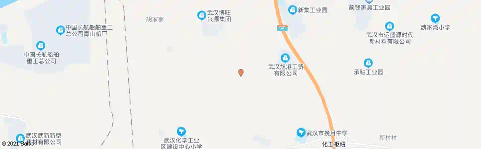 武汉化工大道建设村_公交站地图_武汉公交_妙搜公交查询2025