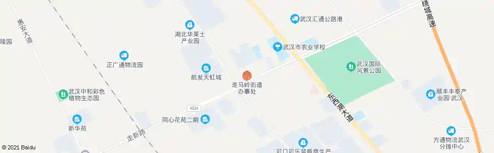 武汉走新路走马岭街办_公交站地图_武汉公交_妙搜公交查询2025