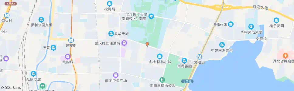 武汉文治街金地格林小城_公交站地图_武汉公交_妙搜公交查询2025