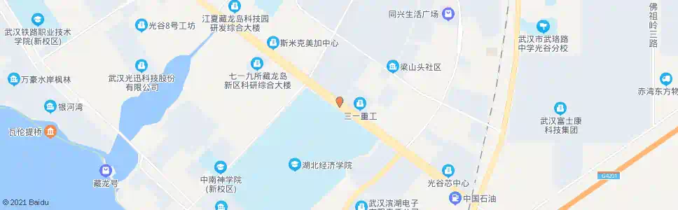 武汉光谷大道程杨湾_公交站地图_武汉公交_妙搜公交查询2025