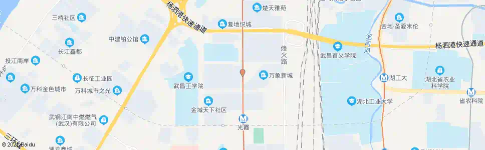 武汉烽胜路邬家墩_公交站地图_武汉公交_妙搜公交查询2025