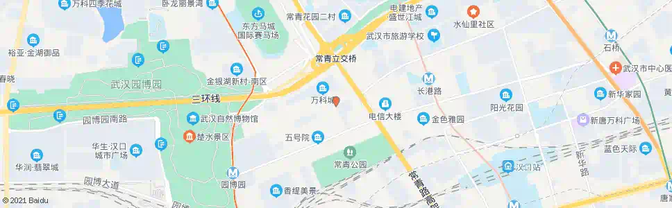 武汉江发路发展一路_公交站地图_武汉公交_妙搜公交查询2025