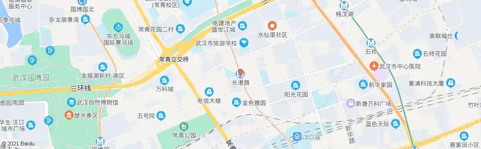 武汉长港路地铁长港路站_公交站地图_武汉公交_妙搜公交查询2025