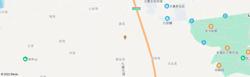 武汉九康路九如桥_公交站地图_武汉公交_妙搜公交查询2025