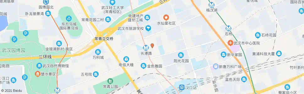 武汉常青五路新湾二路_公交站地图_武汉公交_妙搜公交查询2025