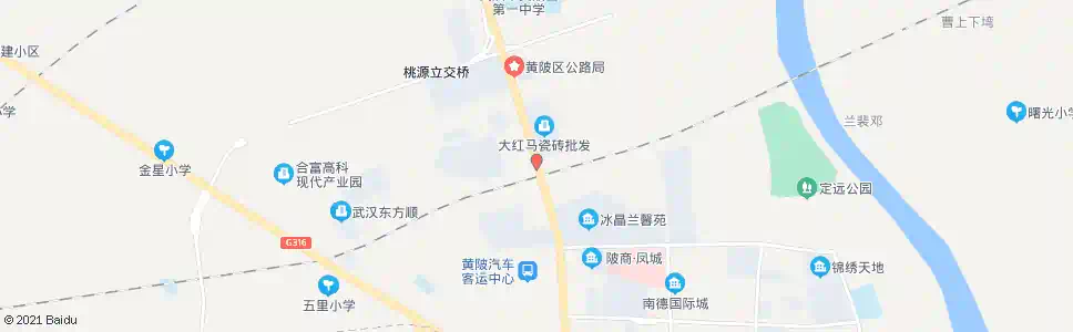 武汉木兰大街谌家湾_公交站地图_武汉公交_妙搜公交查询2025