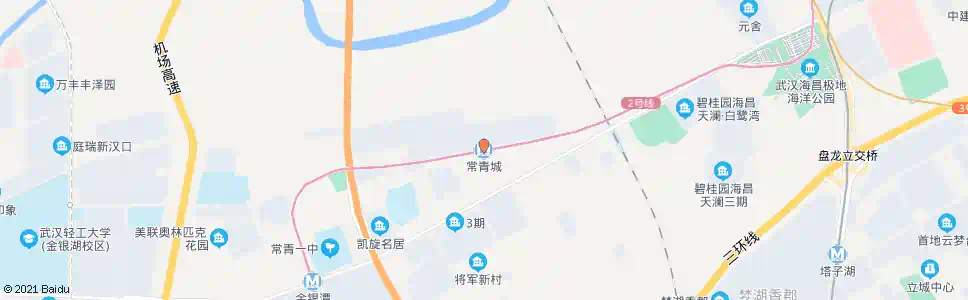 武汉常青城站_公交站地图_武汉公交_妙搜公交查询2025
