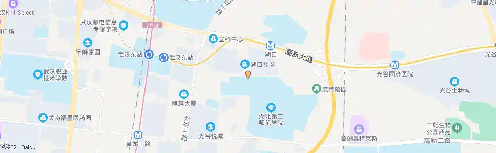 武汉高新大道教育中路_公交站地图_武汉公交_妙搜公交查询2025