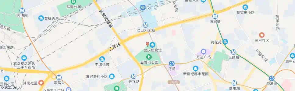 武汉后向河北路_公交站地图_武汉公交_妙搜公交查询2025