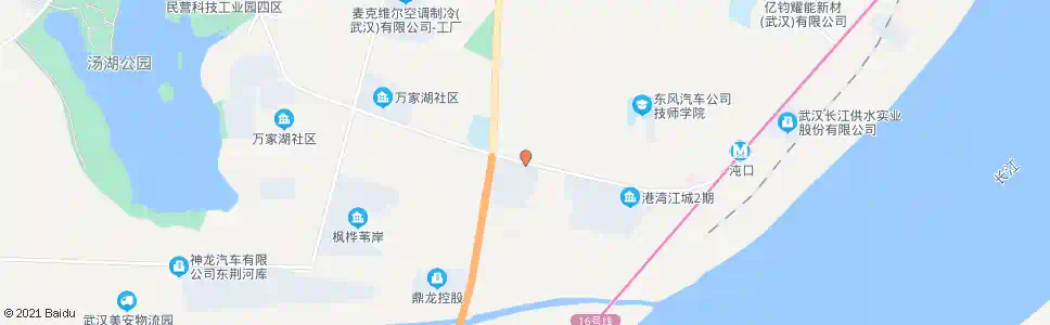 武汉沌口路建华社区_公交站地图_武汉公交_妙搜公交查询2025