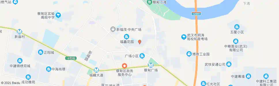 武汉107国道同心路_公交站地图_武汉公交_妙搜公交查询2025