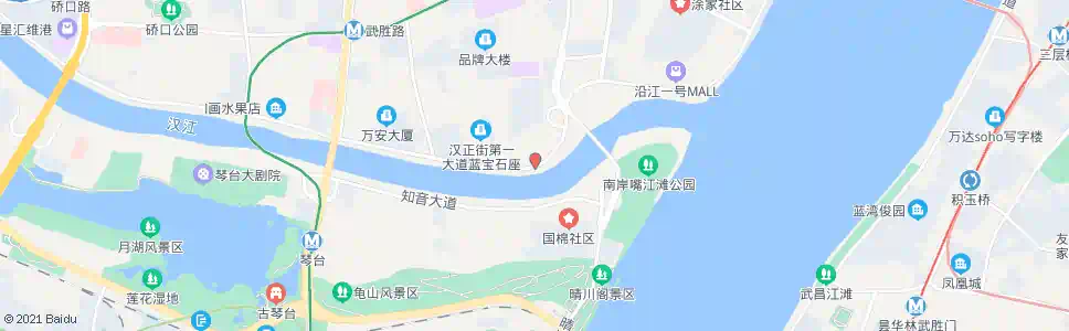 武汉沿河大道永宁巷_公交站地图_武汉公交_妙搜公交查询2025